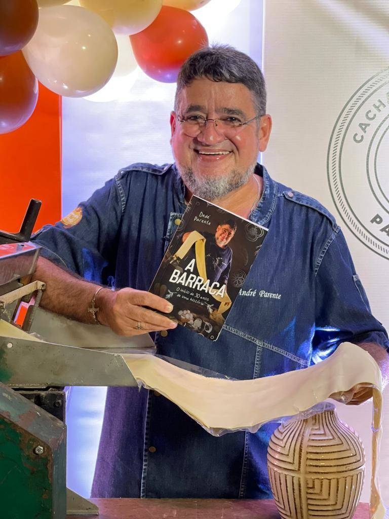 Chef Dedé Parente lança livro em Belém, nesta quarta-feira, 8 